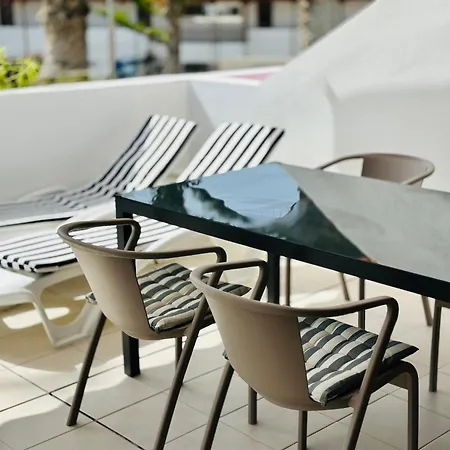 With Pool And Sea View Апартаменты Акантиладо-де-Лос-Хигантес